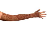 Lympediva Bodhi - Mocha Compression Armsleeve Only (hand not included) Short 20-30 mmHg Small