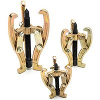 Biltek New 3 Jaw Gear Pulley Bearing Puller 3pc Set 3" 4" 6" Small Leg Large Mechanics