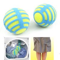2 Anti Static Laundry Balls Tumble Dryer Cleaning Clothes Natural ReusableTV