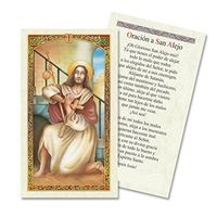 Oracion a San Alejo Tarjeta Plastificada Viene Con Veladora O Sola (1)