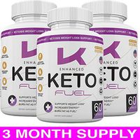 Enhanced Keto Fuel - Ketosis Weight Loss Support - 120 Capsules - 3 Month Supply