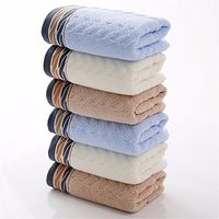 6 towel / cotton towel / cotton face wash face mask / 6 thick / soft absorbent towel,c