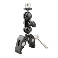 CAMVATE Crab clamp & Mini Ball Head Camera Mount for Microphones