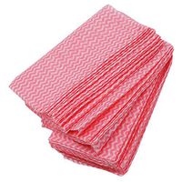 LIUCM Scouring Pad Disposable Cleaning Rag 80 Pcs/Pack Removable Washing Dish Towel Kitchen Cleaning Cloth Pink