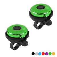 Accmor Classic Bike Bell, Aluminum Bicycle Bell, Loud Crisp Clear Sound Bicycle Bike Bell for Adults Kids, Right Hand/Left Hand Use