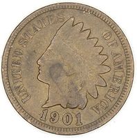 1901 Indian Head Cent / Penny