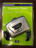 Personal Cassette Player with Stereo Head Phones