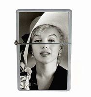 Marilyn Monroe Hat Flip Top Oil Cigarette Lighter