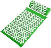 GJF Acupuncture Massage Yoga Mat Acupressure Massage Acupuncture Pad Sports Acupuncture Pillow (Size : 2 Sets)