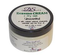 Eczema & Dry Skin Care Cream, with Collidal Oatmeal, Calendula and Chamomille, by Diva Stuff