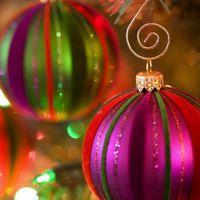 Cocktail Size Napkin, 5"x5", Pack of 20, Ornaments