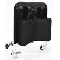 Huapa Wheelchair Headrest Backrest,Headrest Neck Support Comfortable Seat Back Cushion U Type Pillow Adjustable Angle Low Repulsion Breathable Universal Wheelchair Accessories Toilet Chair(Black)