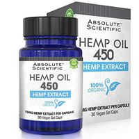 Hemp Oil Capsules for Pain, Anxiety & Stress Relief - 30 Caps 450mg, 100% Organic Hemp Oil - Natural Anti-Inflammatory, Joint Support Helps with Better Sleep & Mood - Grown and Made in USA