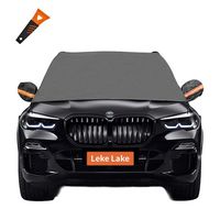 Leke Lake Car Windshield Snow Cover Ice Removal +Bonus Item.Windshield Ice Cover Windshield Protector Snow Cover for Most Car,Suvs...