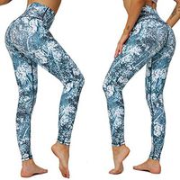 2020 New Yoga Pants, High Waisted Women's Leggings - Smart, Flexible Compression for Yoga, Running, Fitness & Everyday Wear（Blue，XL）