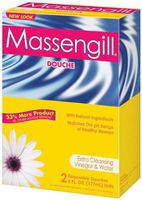Massengill disposable douche, with extra cleaning vinegar and water - 6 fl Oz X 2