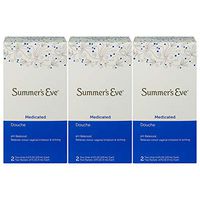 Summer's Eve 3 Piece Douche Medicated 2, 4.5 Fl Oz, Pack of 3