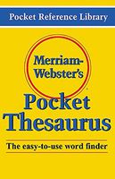 Merriam - Webster Inc. MW-524X Merriam Websters Pocket Thesaurus