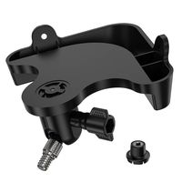 OWSOO Corner Mount Wall Mount Bracket Monitor Camera Corner Bracket Adjustable Mount Under Style 1/4 Screw for Blink XT Blink XT2 Camera and Blink Indoor Camera, Black