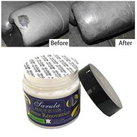 Evangelia.YM Automotive Car Leather Care Product Repair Cream Filler Compound - for Leather Restoration Cracks Burns & Holes - Eco-Friendly Plastic Leather Refurbishing (Blue)