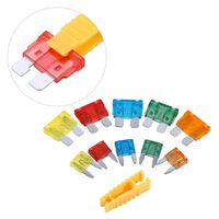 Auto Car Standard Fuse, 50pcs High Compatibility 5A 10A 15A 20A 30A Mini Fuse High Performance