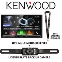 Kenwood Excelon DNX994S in Dash Navigation System 6.95" Touchscreen Display, Built in Bluetooth with a License Plate Style Backup Camera and a Free SOTS Lanyard
