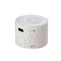 Pocciol Portable Stereo Bass Speakers Music Player Mini TF Speaker (White)