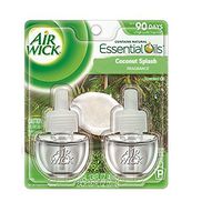 Air Wick Essential Oils Coconut Splash (2X.67) oz (Pack of 10)