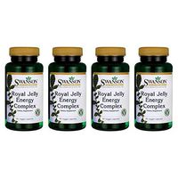 Swanson Royal Jelly Energy Complex 60 Veg Capsules (4 Pack)