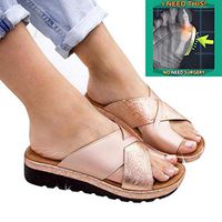 ZJM shoes Women Platform Sandals,Big Toe Correction Sandals,Foot Correction Women Sandals for Hallux Valgus Metatarsalgia Bunion Corrector Women