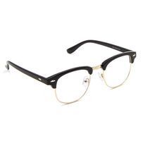 Cyxus Blue Light Filter Half Frame, Anti Digital Eyestrain Computer Reading Glasses, Balck