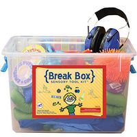 Fun and Function's Classroom Break Box Standard Kit Sensory Activities for Children - Helps Kids with Sensory Processing Disorder, ADHD and Autism Self-Regulate - Includes 16 Sensory Toys