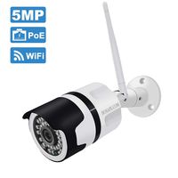 Outdoor Security Camera, HOSAFE 5MP WiFi Camera Wireless Surveillance Cameras, POE Camera, Two-Way Speak, Night Vision, IP66 Waterproof, Motion Detection, SD Card Slot, ONVIF Camera