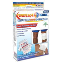 Therma-Kool Reusable Hot Cold Pack, Boxed Shoulder/Knee - 6" x 9" with Freedom Wrap - 6/Case
