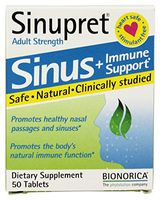 Sinupret Bionorica Sinus Immune Support Adult Strength - 50 Tablets - Pack of 1