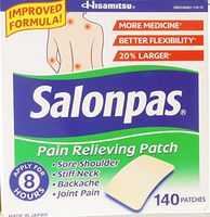 Salonpas Pain Relieving Patch - dq3fc Pack of 2Pack (140 Patches)
