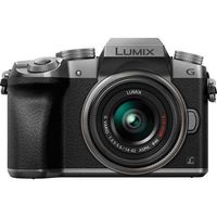 Panasonic Lumix DMC-G7 Mirrorless Micro Four Thirds Digital Camera with 14-42mm Lens (Silver) - International Version (No Warranty)
