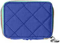 Baggallini Travel Pill Case, royal blue/mint