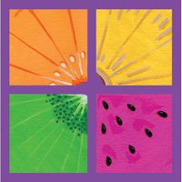 Creative Converting Fresh Fruits Luncheon Napkins (16ct)