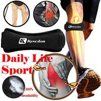 Patella Knee Strap,Adjustable Strap Band Brace for Knee Support- Fit Tendonitis,Osgood schlatter,Arthritis, Meniscus, Tear,Runners,Chondromalacia,Injury Recovery,Sports,for Women and Men (Dark Blue)