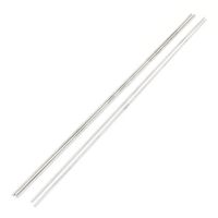 5Pcs RC Airplane Hardware Tool Stainless Steel Round Rod 400mm x 2.5mm