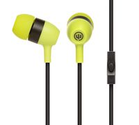 Wicked Audio Drive 600cc Earbuds with Enhanced Bass, (Green)