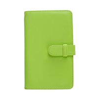 Tiessic Mini Photo Album for Fujifilm Instax Mini 9 8 8+ 7s 25 26 50s 70 90 Instant Camera & Name Card (108 Photos,Lime Green)