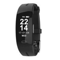 NQFL Smart Bracelet Heart Rate Blood Pressure Sleep Monitor Sports Watch Apple Samsung Millet 2 Waterproof Pedometer Huawei,B