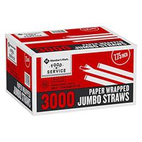 Member's Mark Jumbo Wrapped Straws (3,000 ct.) (pack of 2)
