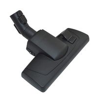 EZ SPARES Relpacement SBB Parquet Twister Brush,Miele Brush Attachment,35mm 1 3/8" Floor Brush and Carpet Brush with Big Wheel Metal Base PP Hair,Vacuum Cleaner Miele Parts Accessory