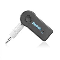 JahyShow Bluetooth Receiver, Portable 3.5mm Streaming Car A2DP Wireless Bluetooth AUX Audio Music Receiver Adapter with Microphone for iPhone Samsung Android Cell Phones