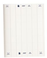 Brady LAT-39-799-1 1" Width x 1.437" Height, B-799 Nylon Cloth, Matte Finish White Laser Printable Label (Pack of 1000)