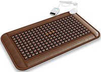 NUGA BEST NM 80 Far Infrared Tourmanium Heating Pad for Back Pain Neck Pain Cramps | Small (30"X17")