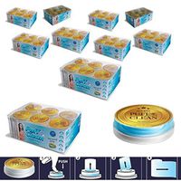 Pufai Puff Clean Glass Cleaning Wipes to Clean Hand Mirror Windows 240 Capsules